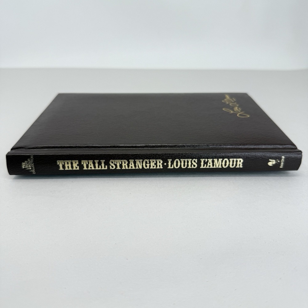 Louis L'Amour The Tall Stranger Leatherette Vintage 1987 Bantam Collector Ed